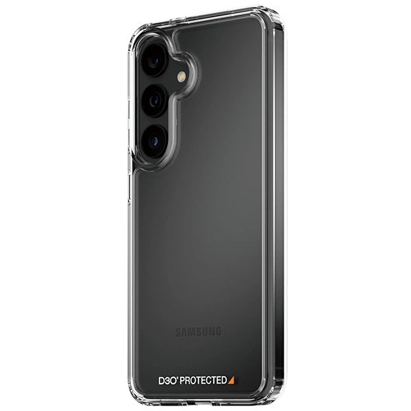 PanzerGlass HardCase med D3O® Bio og Military Grade certificering til Samsung Galaxy S24 - gennemsigtig