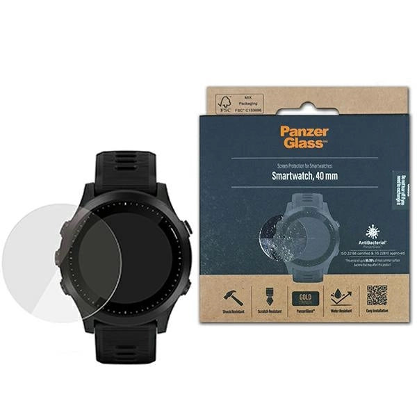 PanzerGlass SmartWatch skærmbeskyttelse til 40 mm smartwatches