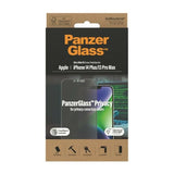 PanzerGlass Ultra-Wide Fit tempereret glas antibakterielt privatliv med Positioner til iPhone 14 Plus / 13 Pro Max