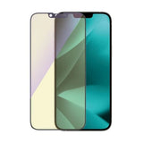PanzerGlass Ultra-Wide Fit antibakterielt tempereret glas med blå lysfilter og positioner til iPhone 14 Plus / 13 Pro Max