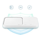 Samsung Wireless Charger Duo EP-P5400TWEGEU induktiv oplader 15W - hvid + netoplader + kabel