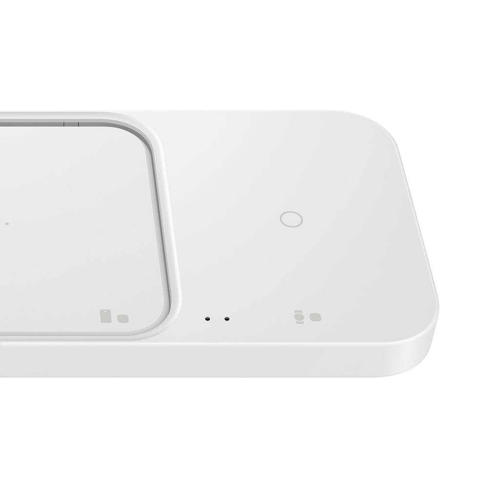 Samsung Wireless Charger Duo EP-P5400TWEGEU inductive charger 15W - white + mains charger + cable
