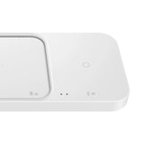 Samsung Wireless Charger Duo EP-P5400TWEGEU induktiv oplader 15W - hvid + netoplader + kabel