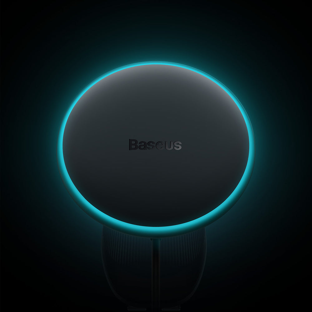 Baseus CW01 bilholder til iPhone med 15W induktiv oplader til luftventil - sort