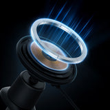 Baseus CW01 bilholder til iPhone med 15W induktiv oplader til luftventil - sort