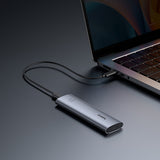 Baseus FlyJoy M.2 NVMe 10Gb/s SSD Caddy - Grå