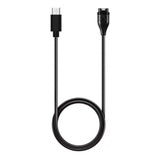 Magnetisk oplader til Garmin Smartwatches med USB-C - sort