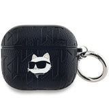 Karl Lagerfeld Monogram Choupette Head case for AirPods 3 - black