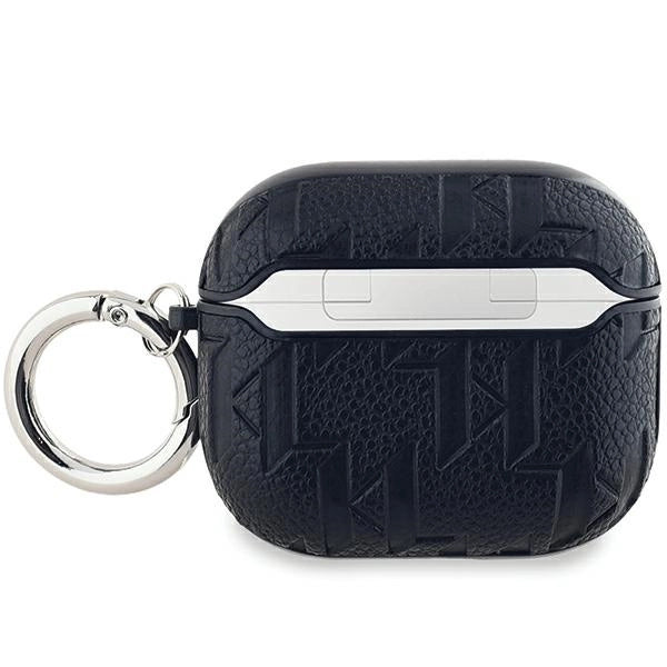 Karl Lagerfeld Monogram Choupette Head case for AirPods 3 - black