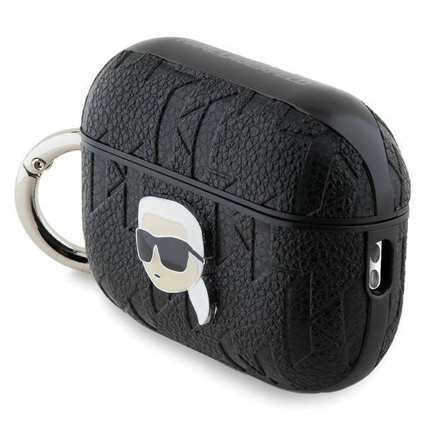 Karl Lagerfeld Monogram Karl Head case for AirPods Pro 2 - black