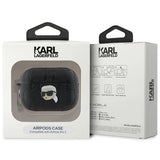 Karl Lagerfeld Monogram Karl Head case for AirPods Pro 2 - black