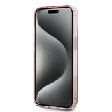 Karl Lagerfeld IML Choupette Head & Monogram case for iPhone 13 - pink