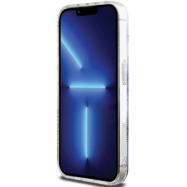 Karl Lagerfeld IML Choupette Head & Monogram case for iPhone 15 Pro - transparent