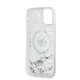 Karl Lagerfeld Liquid Glitter Choupette Head MagSafe Case for iPhone 11 / Xr - Transparent