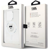 Karl Lagerfeld IML Choupette MagSafe case for iPhone 13 Pro Max - transparent