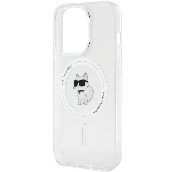 Karl Lagerfeld IML Choupette MagSafe case for iPhone 14 Pro - transparent