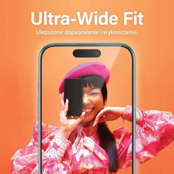 PanzerGlass Bundle 3in1 sæt gennemsigtigt etui + folie + kameraomslag til iPhone 15 Pro