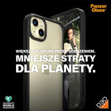 PanzerGlass ClearCase Case til iPhone 15 Plus / 14 Plus med Military Grade Certification - Clear & Black