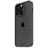 PanzerGlass ClearCase Case til iPhone 15 Pro Max med Military Grade Certification - gennemsigtig og sort