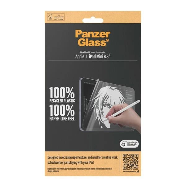 PanzerGlass GraphicPaper folie til iPad mini 8.3" 2021 / 2024