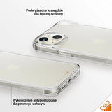 PanzerGlass HardCase med D3O og Military Grade Certification til iPhone 15 Plus / 14 Plus - Transparent