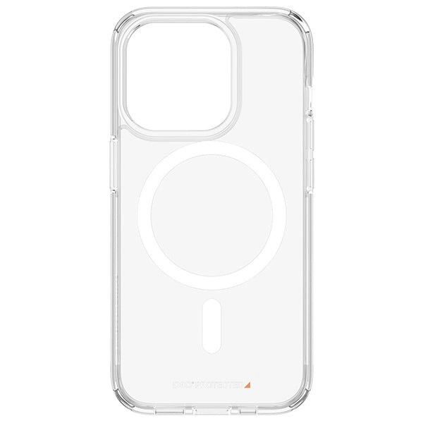PanzerGlass HardCase med MagSafe med D3O og Military Grade Certified for iPhone 15 Pro - Transparent