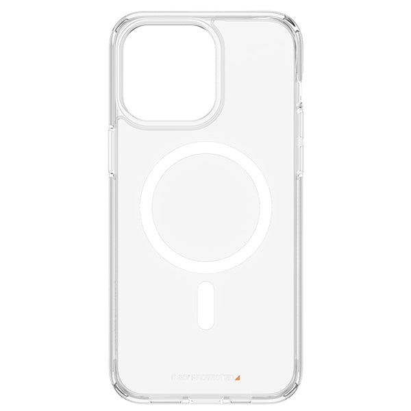 PanzerGlass HardCase med MagSafe med D3O og Military Grade Certified for iPhone 15 Pro Max - Transparent