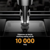 PanzerGlass Ultra-Wide Fit tempereret glas med glans og blå lysfilter med positioner til iPhone 15 Pro