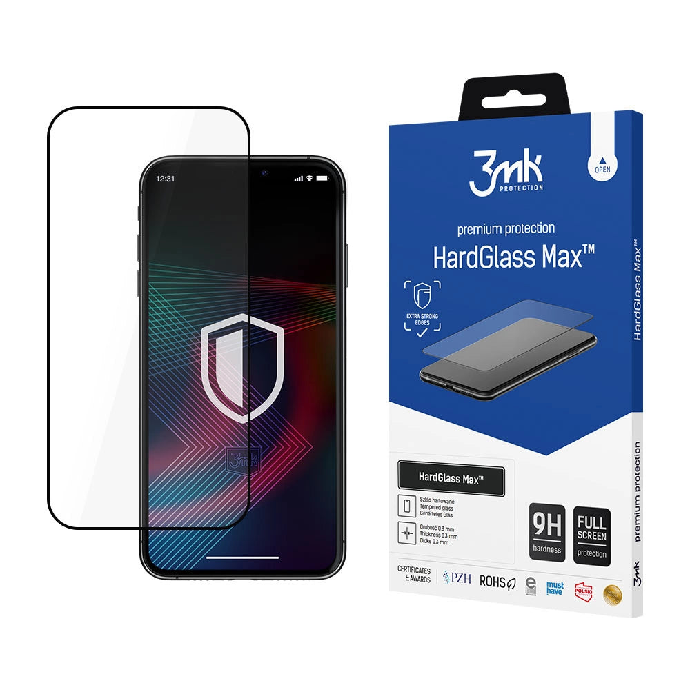 9H 3mk HardGlass MaxTM glas til iPhone 14 Pro Max