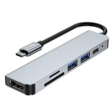 Tech Protect V4 Navadapter 6 I 1 Grå
