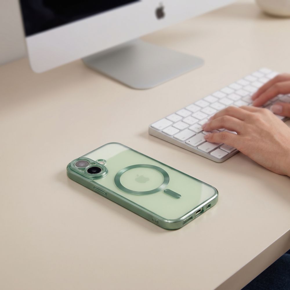 Tech Protect Magflex Magsafe Iphone 17 Mat Sage