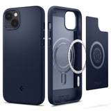Spigen Mag Armor Magsafe Iphone 14 Plus / 15 Plus Navy Blue