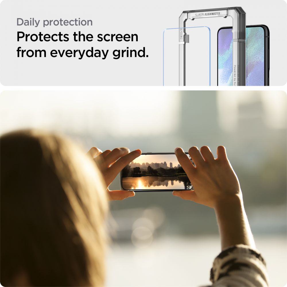 Hærdet Glas Spigen Alm Glas.Tr 2 Pack Galaxy S21 Fe