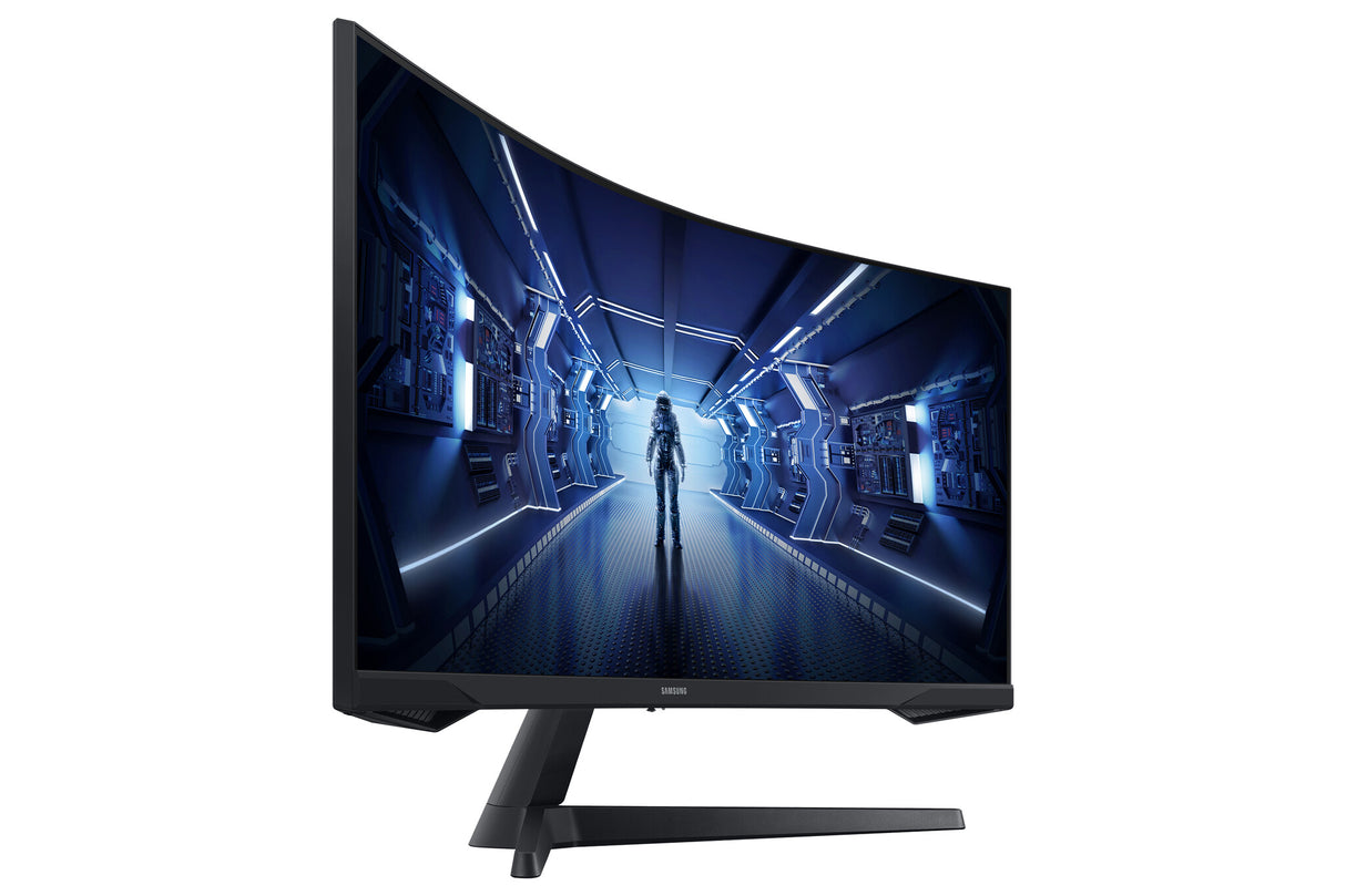 Samsung G55T computerskærm 86,4 cm (34") 3440 x 1440 pixel UltraWide Quad HD LED Sort