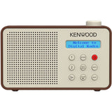 Kenwood CR-M25DAB-T Portable DAB+ radio m/ Bluetooth og indbygget batteri - mocca