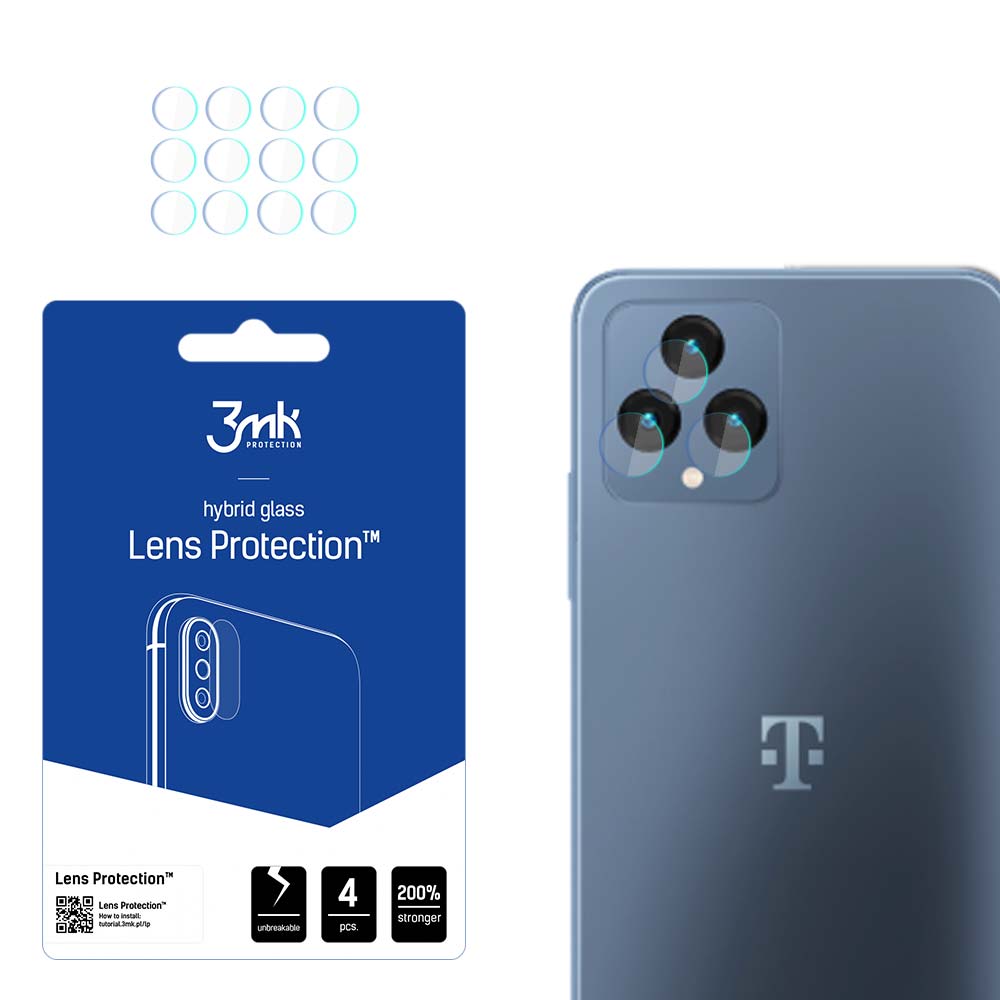 3mk Lens ProtectionTM hybridkameraglas til T-Mobile T Phone Pro 5G / Revvl 6 Pro 5G