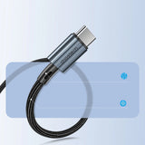 Choetech XCC-1014 USB-C / USB-C PD 60W kabel - grå