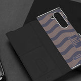 Dux Ducis Brill leather case for Samsung Galaxy Z Fold 6 with flap and card slot - black