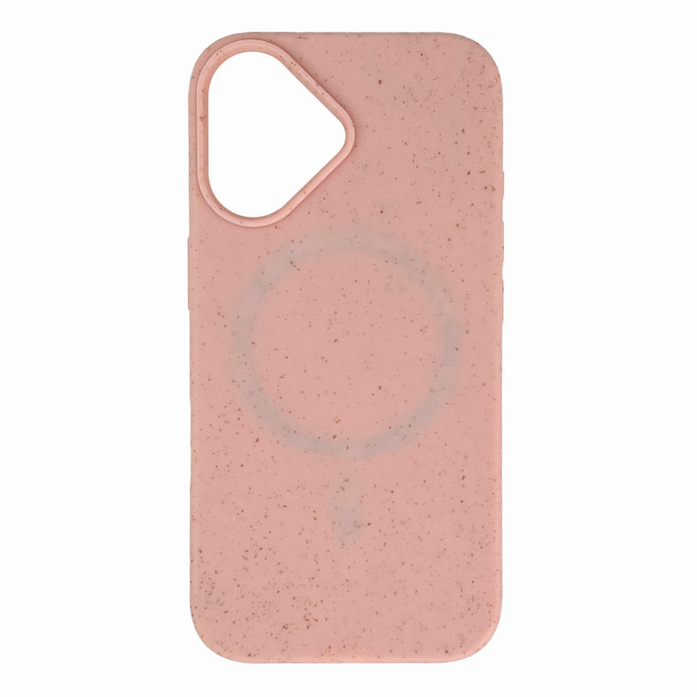 Multiple Color Wheat Case MagSafe til iPhone 16 - pink