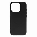 Flydende Silicone Case MagSafe til iPhone 16 Pro Max - sort
