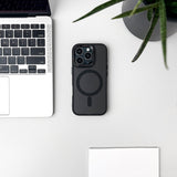 Magnetisk samling MagSafe iPhone 16 Case - sort