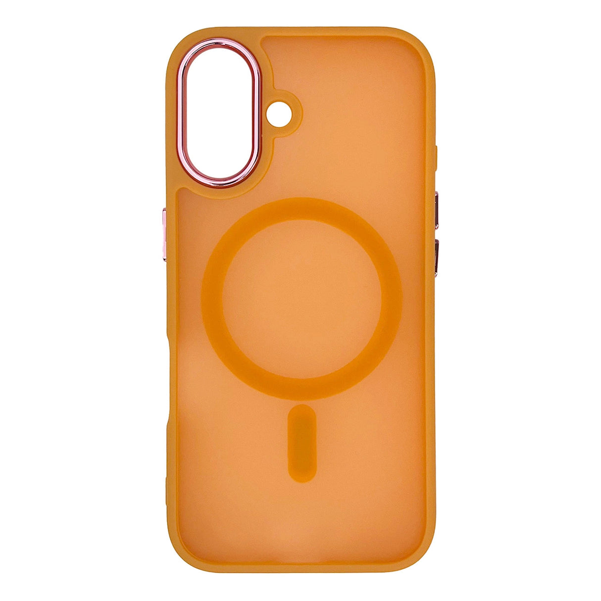 Magnetisk samling MagSafe iPhone 16 Case - Orange