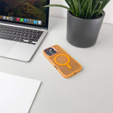 Magnetisk samling MagSafe iPhone 16 Case - Orange
