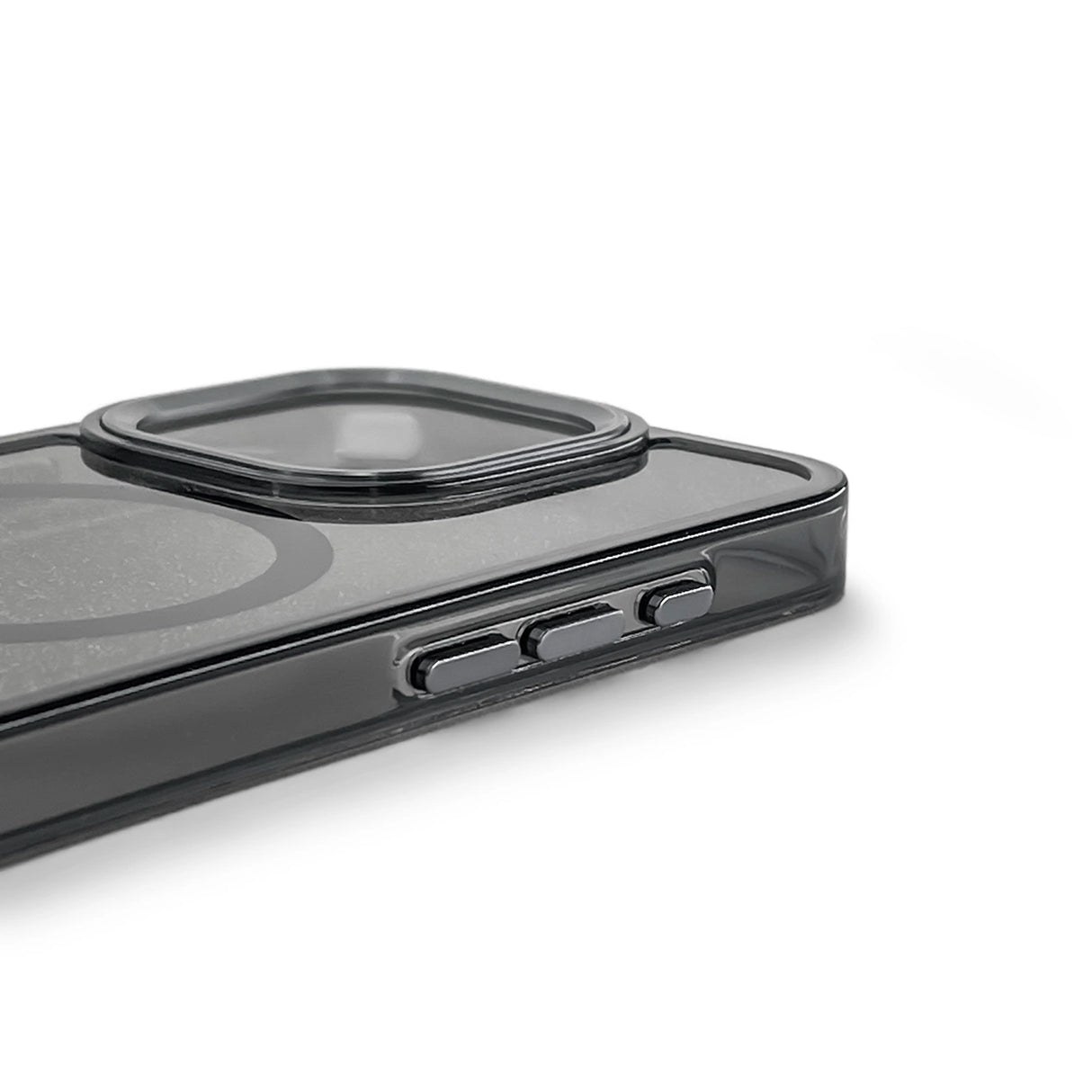 Glitter Case MagSafe til iPhone 16 - sort med glitter