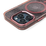Glitter Case MagSafe til iPhone 16 - pink med glitter