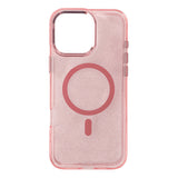 Glitter Case MagSafe til iPhone 16 Pro - pink med glitter