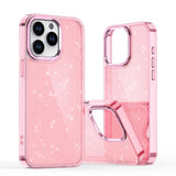 Glitter Case til iPhone 16 - pink med glitter