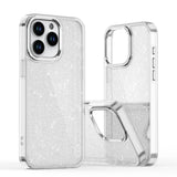 Glitter Case til iPhone 16 - gennemsigtig med glitter