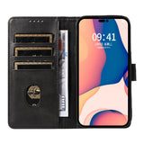 Ledersække til iPhone 16 Pro Max - sort