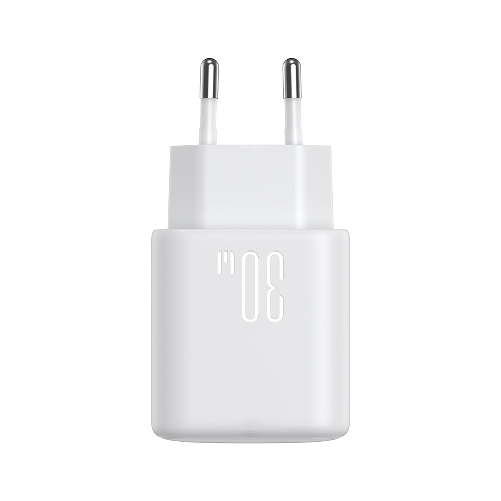 Joyroom JR-TCF24 USB-C PD 30W QC SFC netværksoplader - hvid
